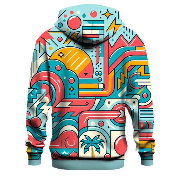 Electric Beach Vibes Hoodie