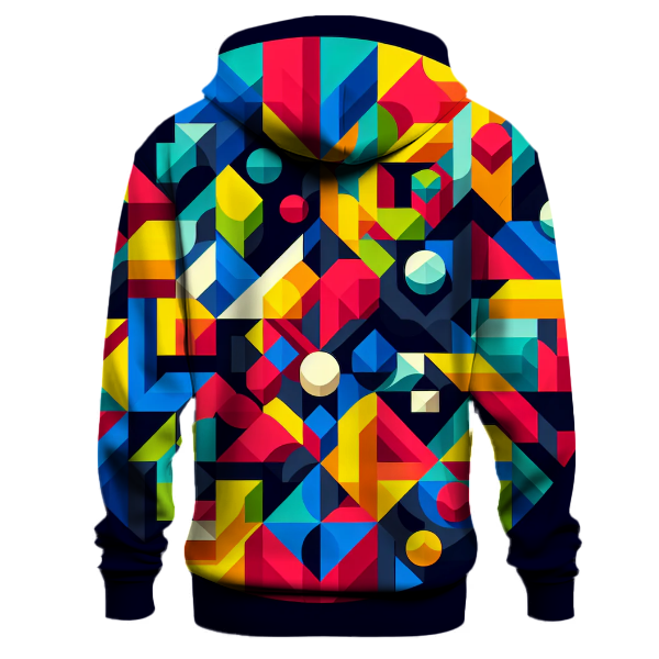 Color Burst Graphic Hoodie