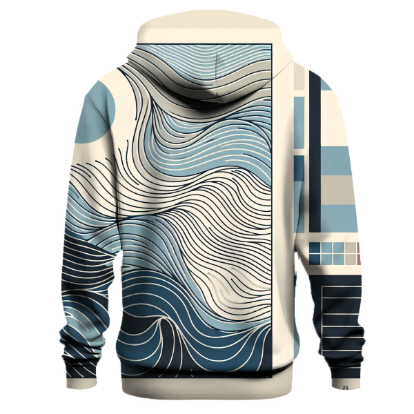 Zen Retro Waves Hoodie