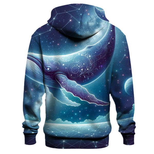 Cosmic Whale Journey Hoodie