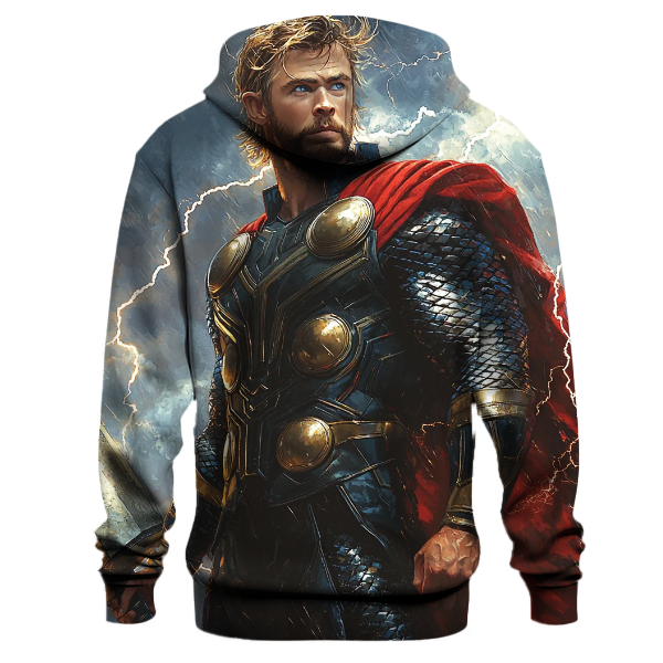 Chris Hemsworth: Thunderous Legacy of the Mighty Thor Hoodie