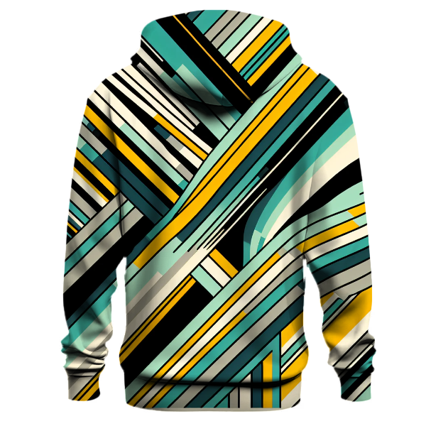 Funky Stripes Fusion Hoodie