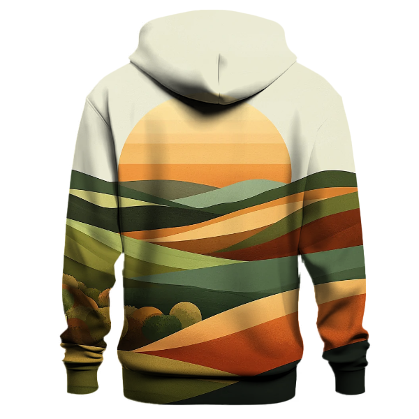 Peaceful Valley Landscapes Hoodie