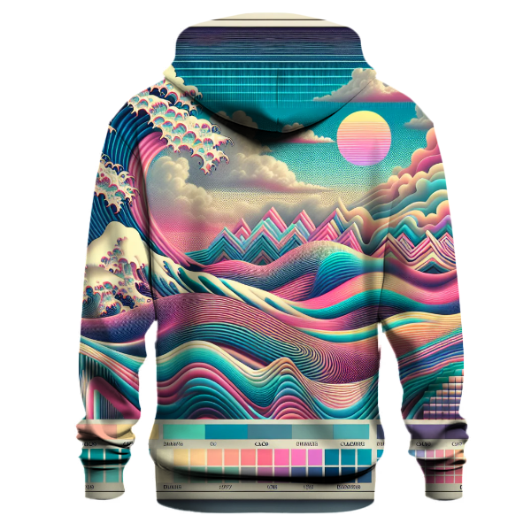 Vaporwave Vortex Hoodie