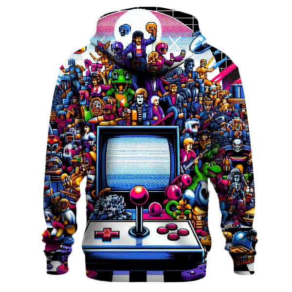 Vintage Arcade Madness Hoodie