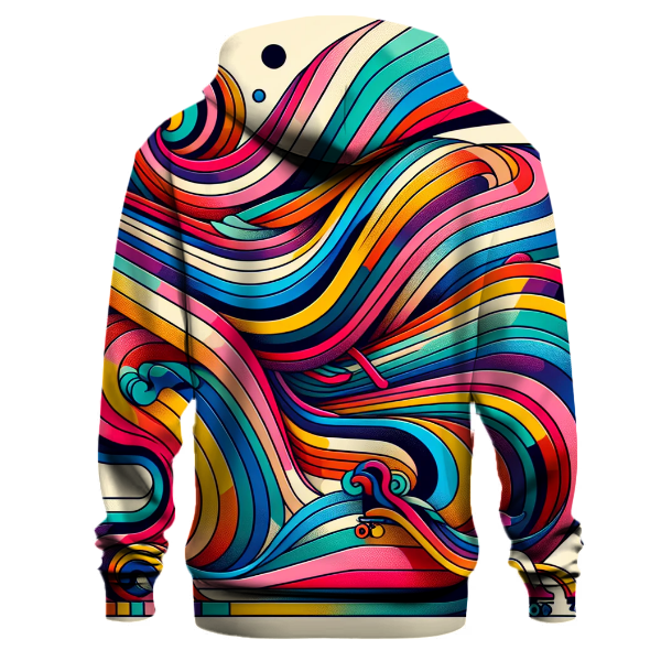 Rainbow Roller Vibes Hoodie