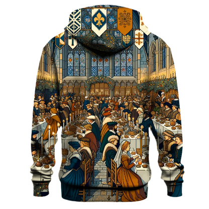 Medieval Yuletide Revelry Hoodie