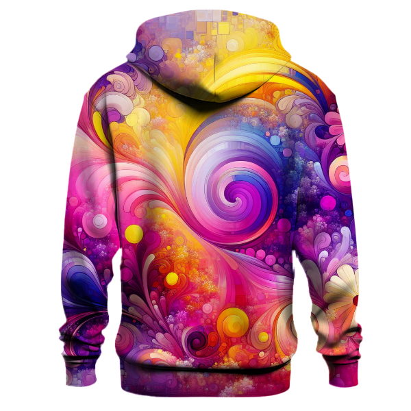 Floral Burst Harmony Hoodie