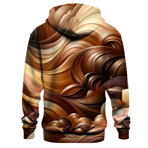 Chocolate Indulgence Gradient Hoodie