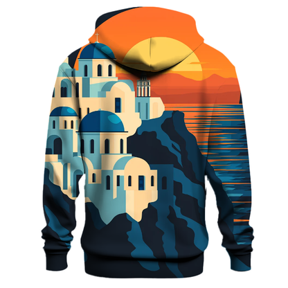 Santorini Cliffs Hoodie