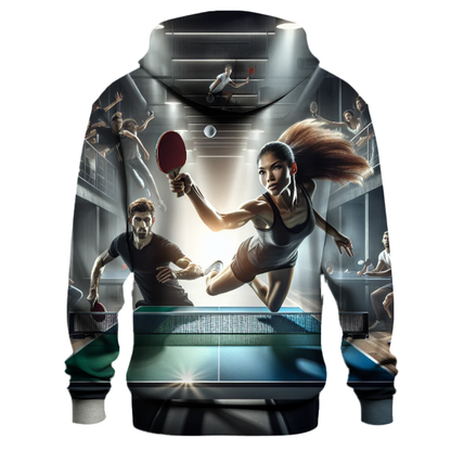 Table Tennis Rally Hoodie