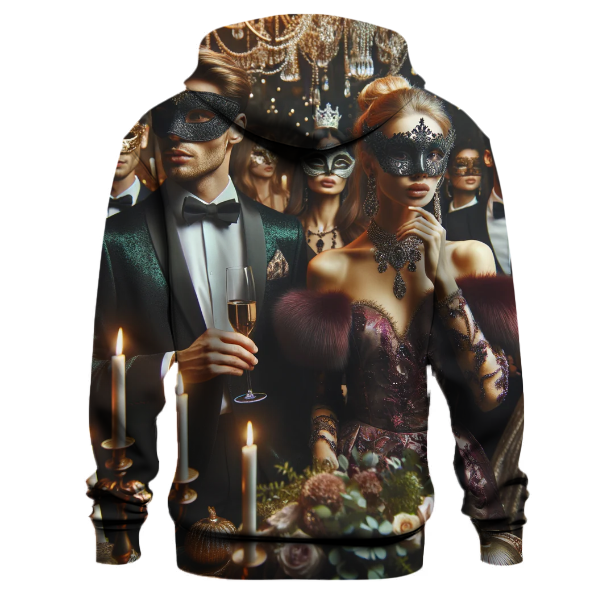 Glamorous Holiday Masquerade Hoodie