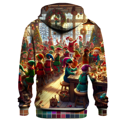 Cute Elf Helpers Hoodie