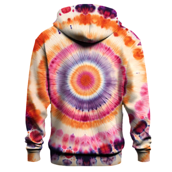 Tropical Sunset Swirl Hoodie