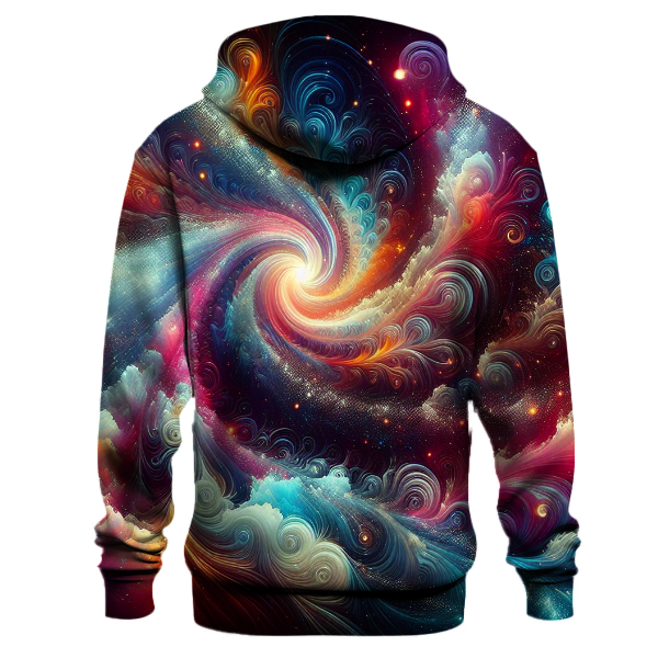 Retro Galactic Voyage Design Hoodie Hoodies Fashion