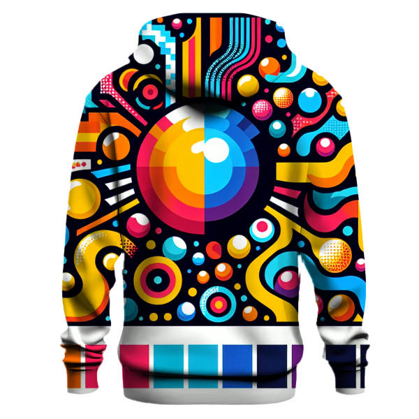 Electric 70s Color Burst Hoodie