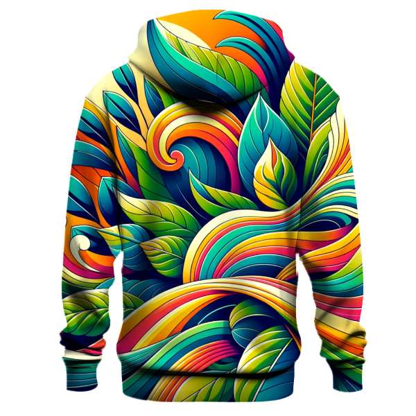 Tropical Vibes Gradient Hoodie