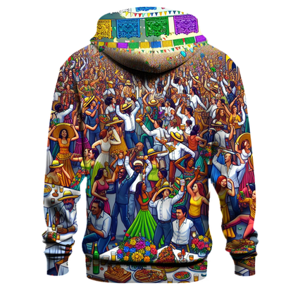 Vivid Fiesta Celebration Hoodie