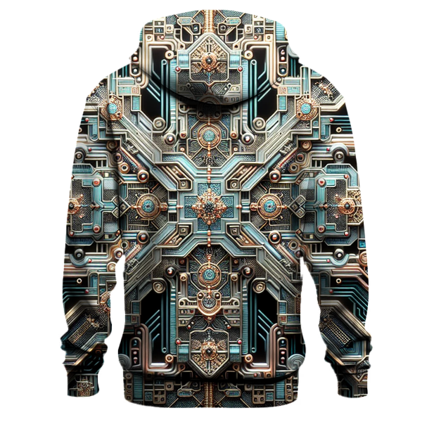 Retro Future Vision Design Hoodie Hoodies Fashion