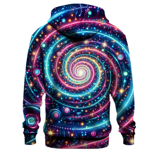 Cosmic Rave Design Hoodie Hoodies Fashion