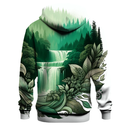 Forest Cascade Hoodie Lightweight Hoodies