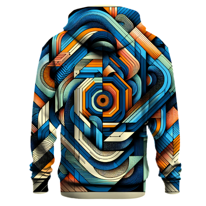 Retro Kaleidoscope Kicks Hoodie