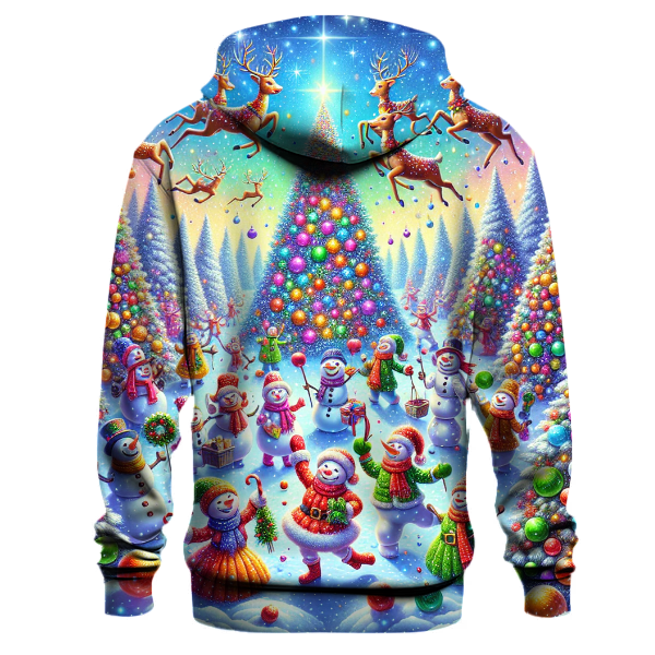 Whimsical Christmas Wonderland Hoodie