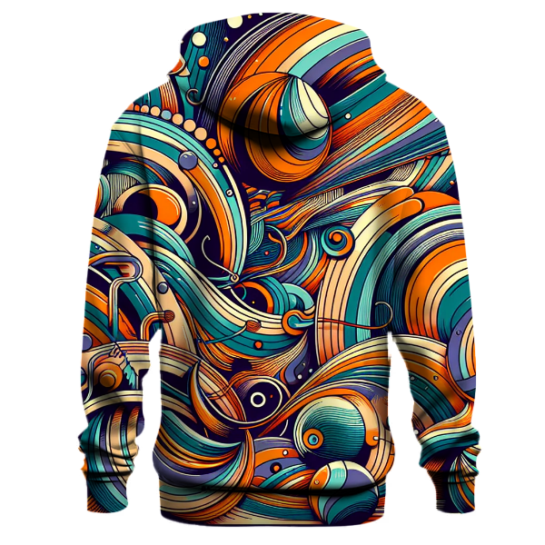 Electric Groove Lines Hoodie