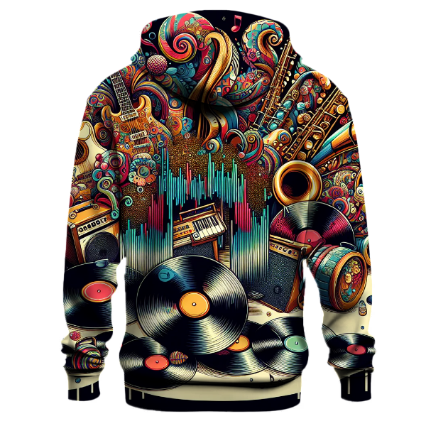 Retro Music Scene Hoodie