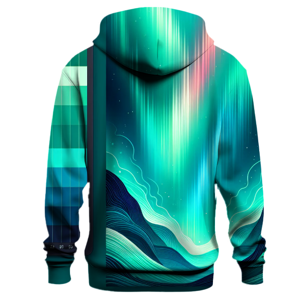 Electric Aurora Gradient Hoodie