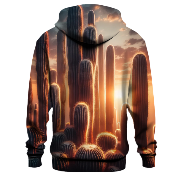 Bold Cactus Landscapes Hoodie