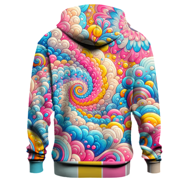 Whimsical Candy Skies Hoodie