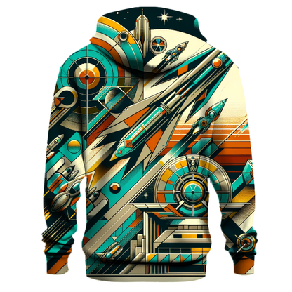 Retro Futuristic Visions Hoodie