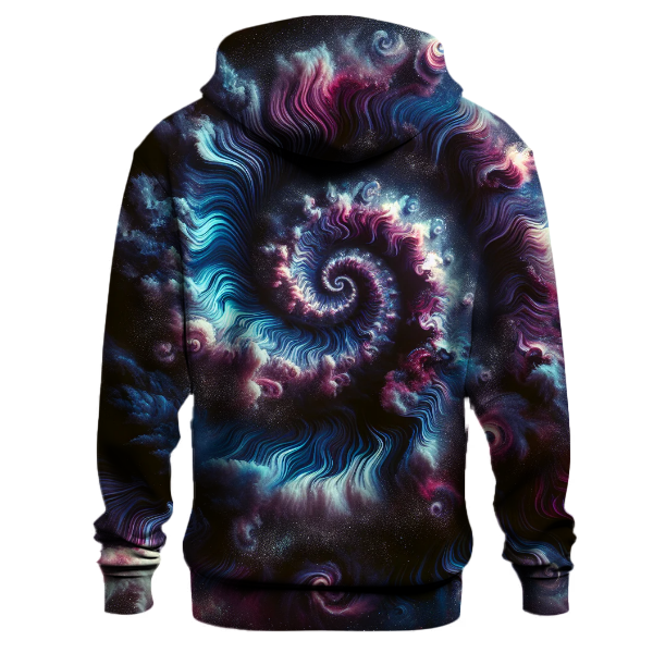 Galactic Dust Swirl Hoodie Lightweight Hoodies