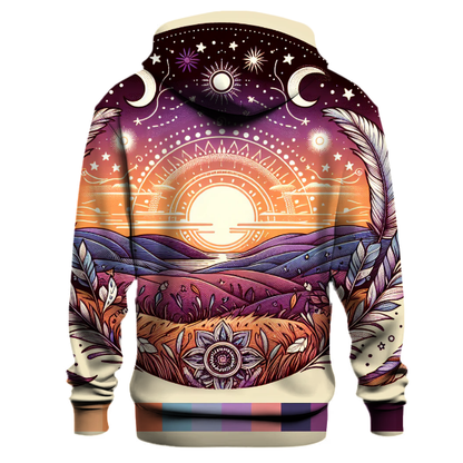 Dreamy Bohemian Sunset Hoodie