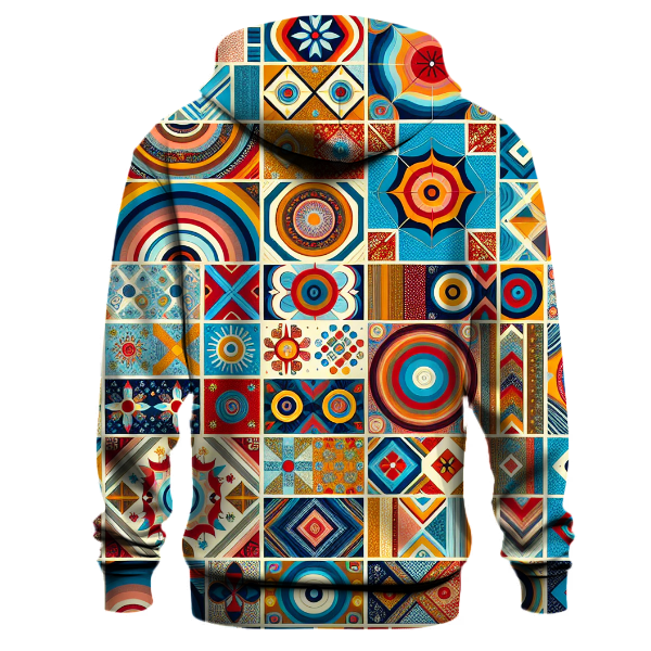 Harmonious Patchwork Hoodie