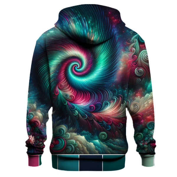 Aurora Floral Dream Hoodie Hoodie Designs