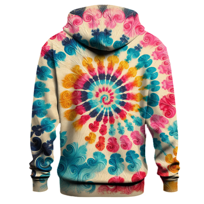 Vivid Spiral Tie-Dye Hoodie