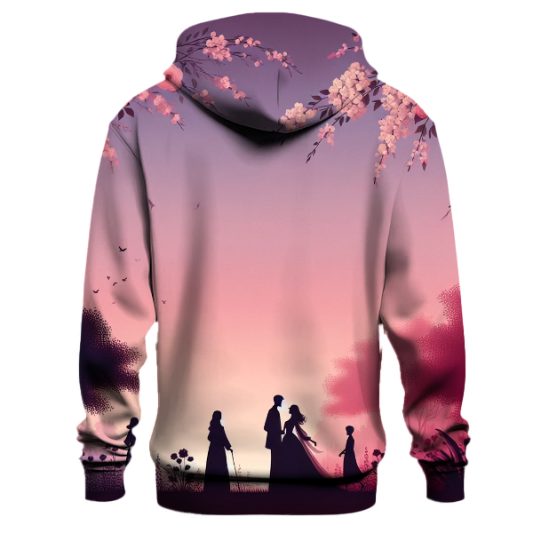 Blossom Twilight Gradient Hoodie Lightweight Hoodies