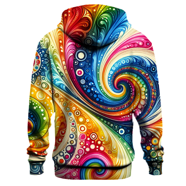 Rainbow Swirl Hoodie