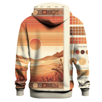 Earthy Desert Mirage Hoodie