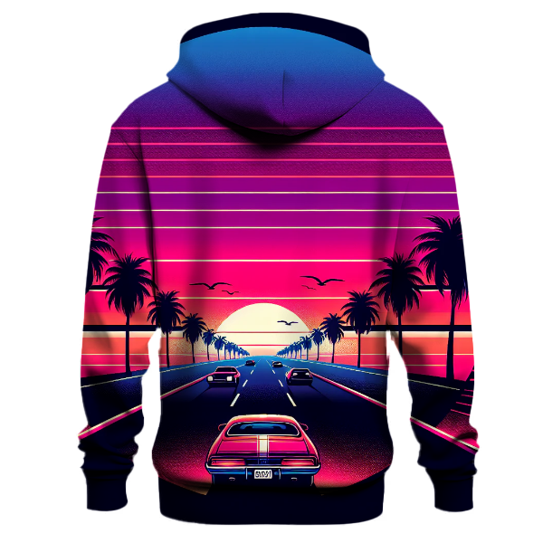 Synthwave Sunset Drive Hoodie