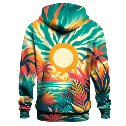 Tropical Oasis Burst Hoodie