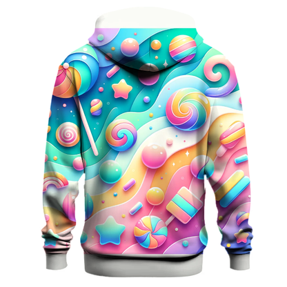 Whimsical Candy Gradient Hoodie