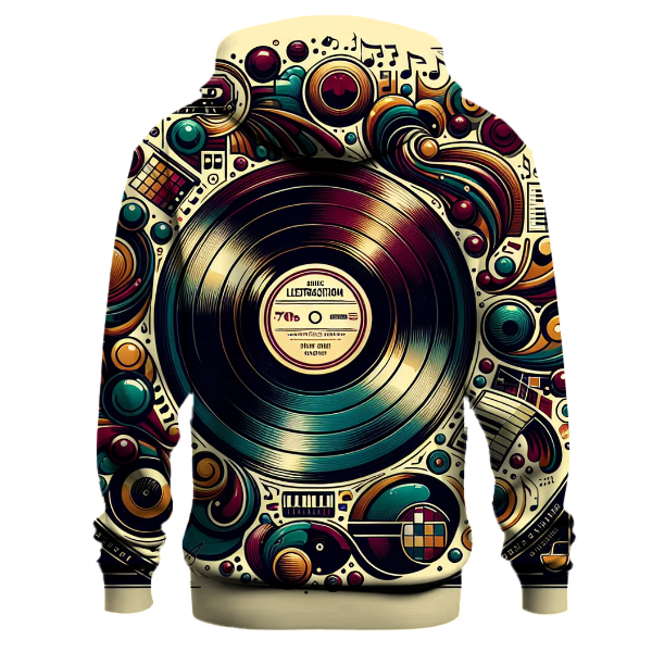 Vinyl Record Revival Hoodie