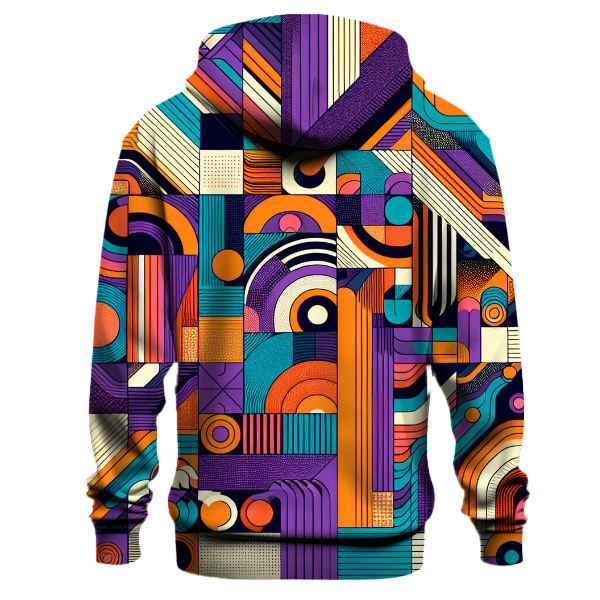 Vibrant Abstract Patterns Hoodie