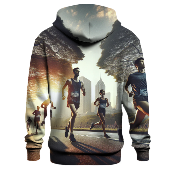 Marathon Motivation Hoodie Hoodies Fashion