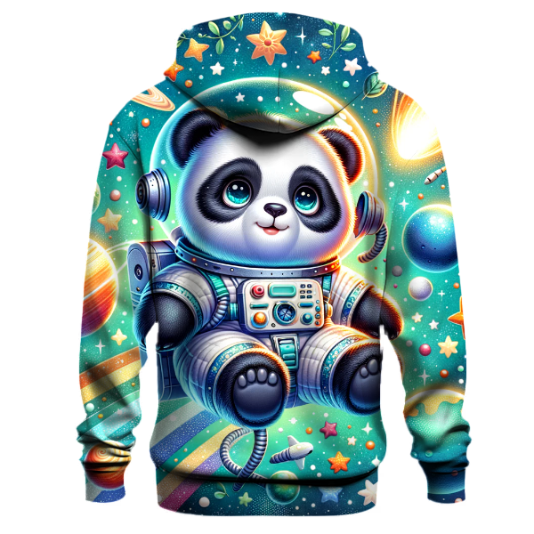 Cosmic Panda Adventure Hoodie