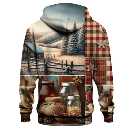 Rustic Country Christmas Hoodie