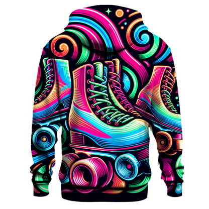 Rad Roller Disco Design Hoodie Hoodie Designs